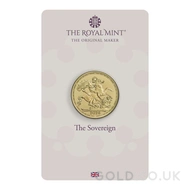 2026 Gold Sovereign Coin in Blister