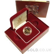 Gold Proof Half Sovereign Boxed (2004)