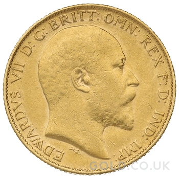 1903 Gold Half Sovereign Edward VII