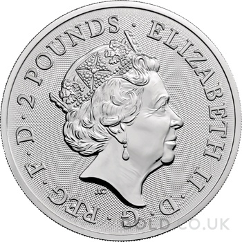2020 Year of the Rat Silver Coin 1oz Royal Mint Lunar Series