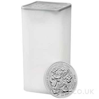 2025 Beowulf & Grendel's Mother Myths & Legends 1oz Silver Coin
