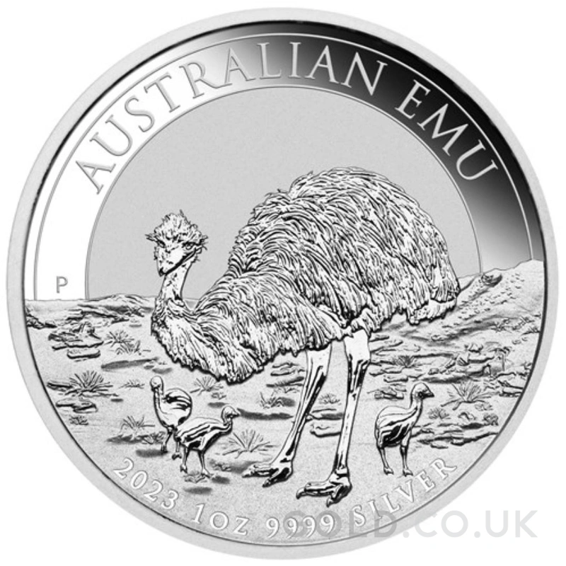 2023 Australian Emu Silver Coin 1oz
