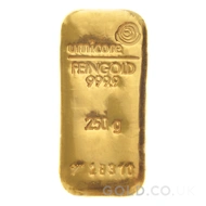 250g Umicore Gold Bar