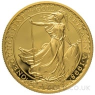1998 One Ounce Proof Britannia
