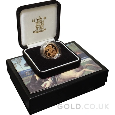 2007 Proof Gold Sovereign Boxed
