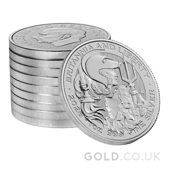 2026 Britannia & Liberty 1oz Silver Coin