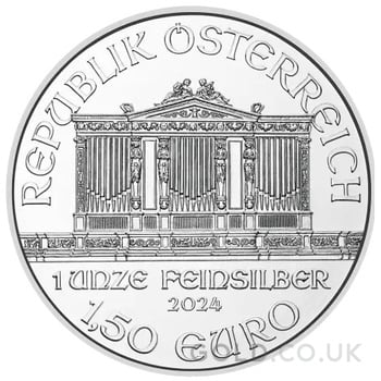 2024 Austrian Philharmonic Silver Coin 1oz