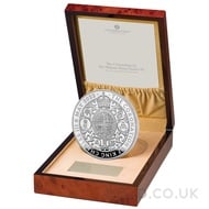 Coronation of King Charles III 1Kg Proof Silver Coin Boxed (2022)
