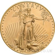 1997 1 oz Gold America Eagle