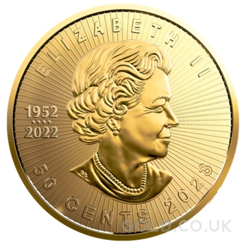 2023 MapleGram 25 x 1g Gold Coins