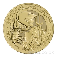 2026 Gold Britannia and Liberty Coin 1oz