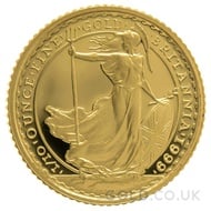 1999 Tenth Ounce Proof Britannia