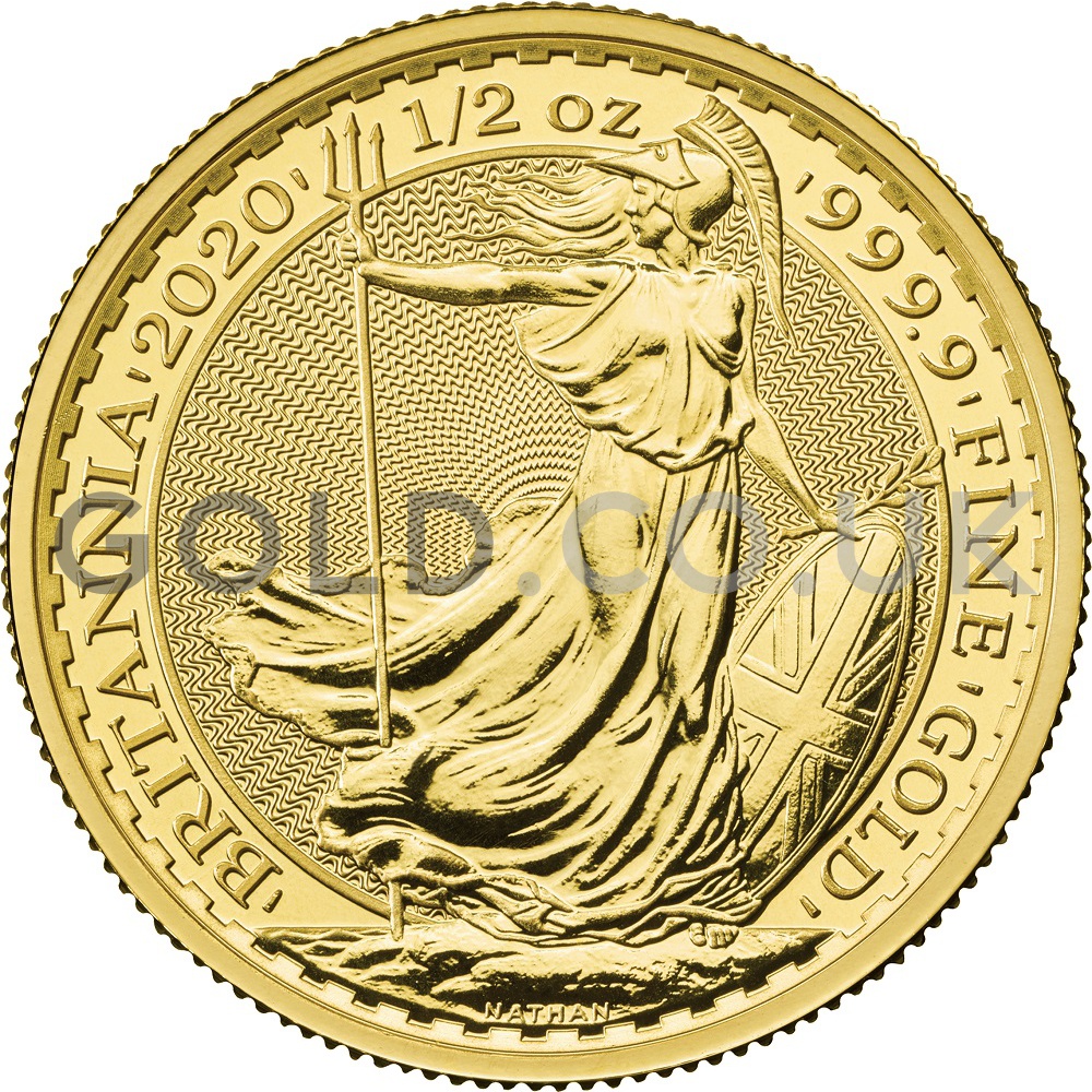 Buy a 2020 Half Ounce Britannia Gold Coin - GOLD.co.uk - From £780.40