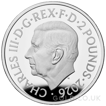 2026 Royal Mint 1oz Year of the Horse Proof Silver Coin Boxed