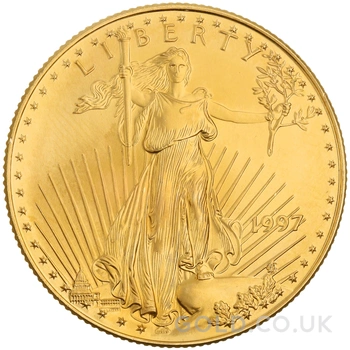 1997 1/2oz American Eagle Gold Coin