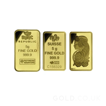5g Gold Bars (Pre Owned)