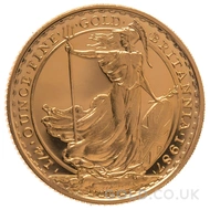1987 1/4oz Gold Proof Britannia