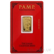 5g PAMP Year of the Snake Gold Bar