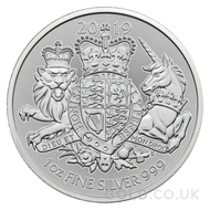 1oz Silver Royal Arms Coin (2019)