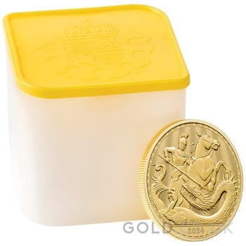 2024 St George & the Dragon Gold Coin 1oz
