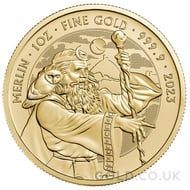 Merlin 1oz Gold Coin (2023)