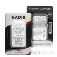 Nadir 1oz Silver Bar
