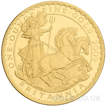 2009 Proof Gold Britannia Coin 1oz