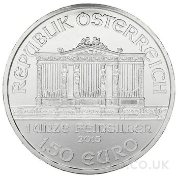 2015 Austrian Philharmonic Silver Coin 1oz