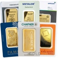 50g Gold Bar (Best Value)