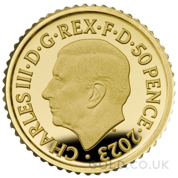 2023 75th Birthday of King Charles III 1/40oz Gold Proof Coin