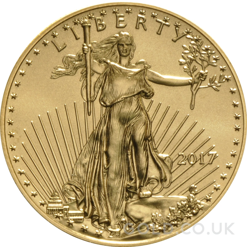 2017 1/2oz American Eagle Gold Coin