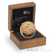 Gold Proof Half Sovereign Boxed (2013)