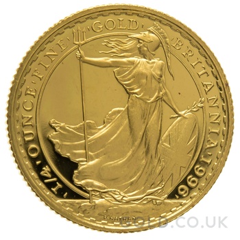 1996 Proof 1/4oz Gold Britannia Coin