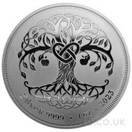 1oz Trees of Life Silver Round (2023)