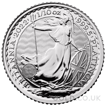 2022 1/10oz Platinum Britannia Coin