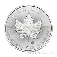 1oz Canadian Maple Silver Coin (2021)