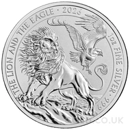 2026 The Lion and The Eagle 1oz Silver Coin