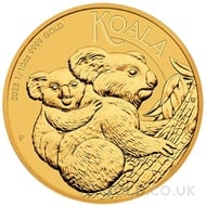 Gold Koala Tenth Ounce Coin (2023)