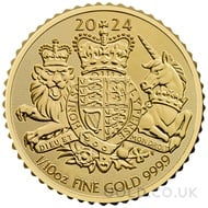 Tenth Ounce Gold Royal Arms (2024)