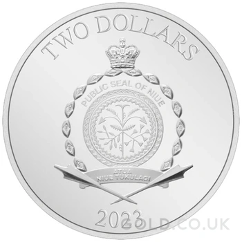 2023 The Marvels 1oz Proof Silver Coin Boxed