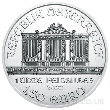 2022 Austrian Philharmonic Silver Coin 1oz