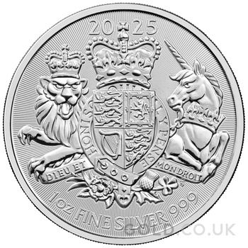 2025 Royal Arms Silver Coin 1oz