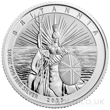 2025 Britannia Fractional Silver Reverse Proof Frosted Set Boxed