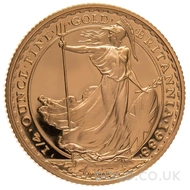 1988 1/4oz Gold Proof Britannia