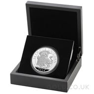 Seymour Unicorn - 5oz Tudor Beasts Proof Silver Coin Boxed (2024)