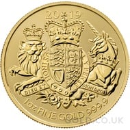 Royal Arms 1oz Gold Coin (2019)