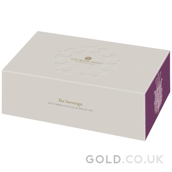 2025 Sovereign Three Coin Gold Proof Set Boxed