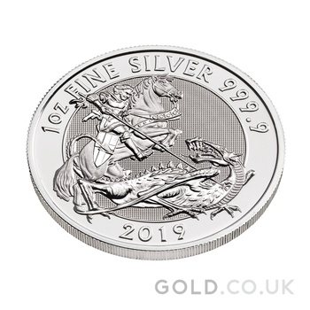 2019 Royal Mint Valiant Silver Coin 1oz