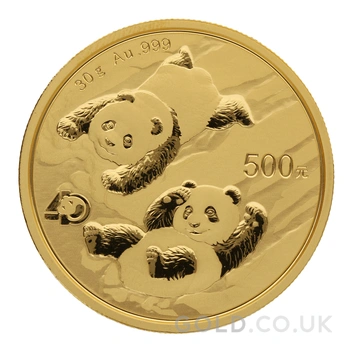 2022 30g Chinese Panda Gold Coin