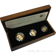 2009 Gold Proof Sovereign Three Coin Boxed Set